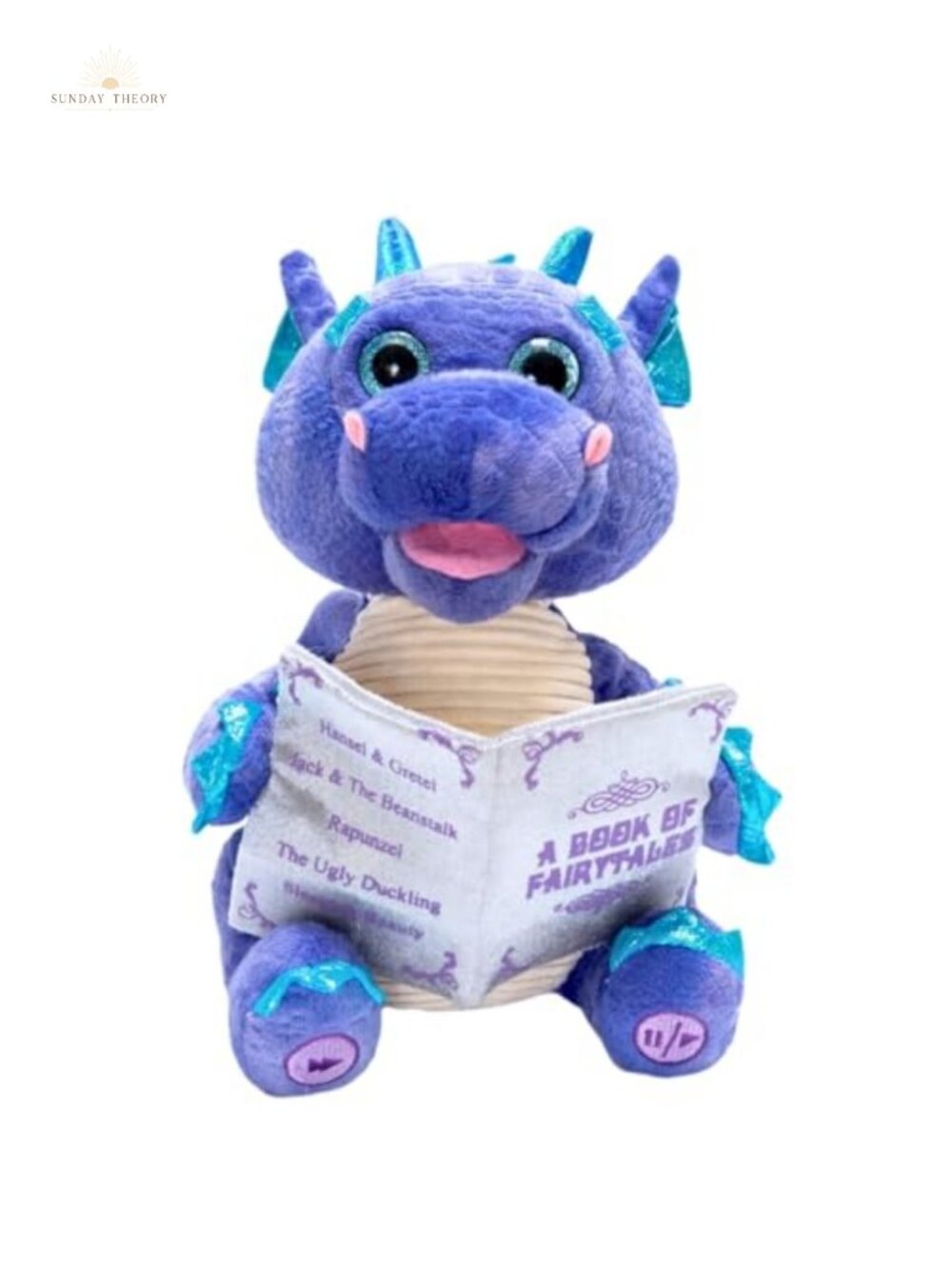 11" Interactive Storytelling Plush Dragon with 5 Fairy Tales, Talks & Moves